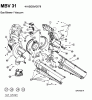 MTD MBV 31 41ASGBVG678 (2002) Listas de piezas de repuesto y dibujos Basic machine
