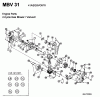 MTD MBV 31 41ASGBVG678 (2002) Listas de piezas de repuesto y dibujos Engine