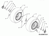 Cub Cadet HDS 3185 14A-665-603 (1999) Pièces détachées Roues avant