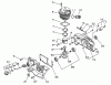 Echo CS-4600 - Chainsaw, S/N: 0027192 - 0033240 Pièces détachées Engine, Crankcase