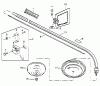 Echo GT-140 - String Trimmer Listas de piezas de repuesto y dibujos Driveshaft, Line Head, Throttle, Handles