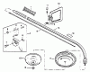 Echo GT-140A - String Trimmer Listas de piezas de repuesto y dibujos Driveshaft, Line Head, Throttle, Handles
