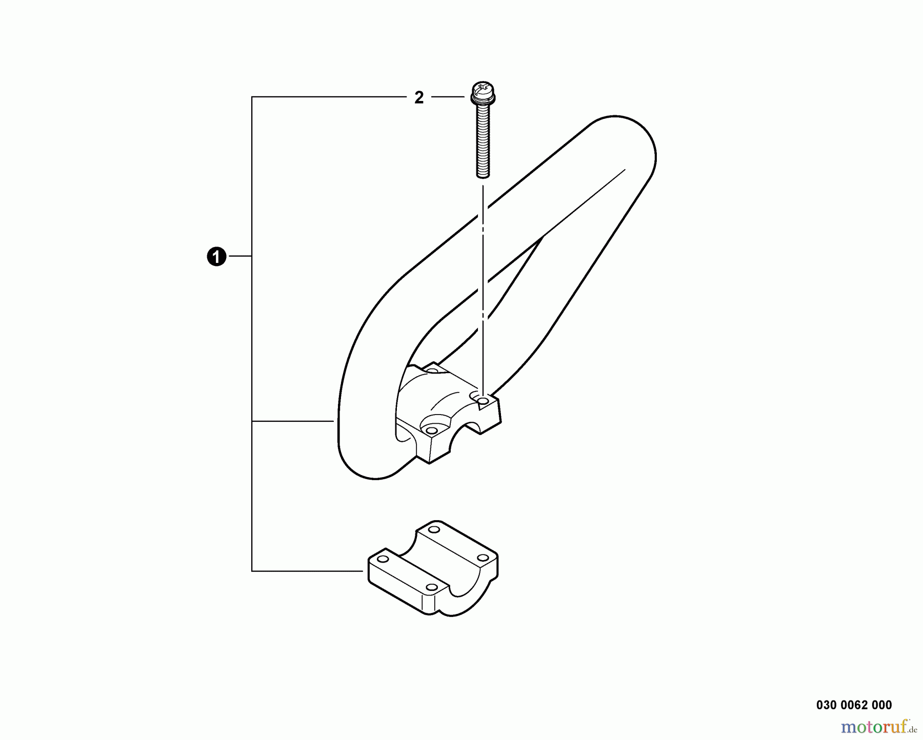 Echo Trimmer, Faden / Bürste GT-22GES - Echo String Trimmer Front Handle