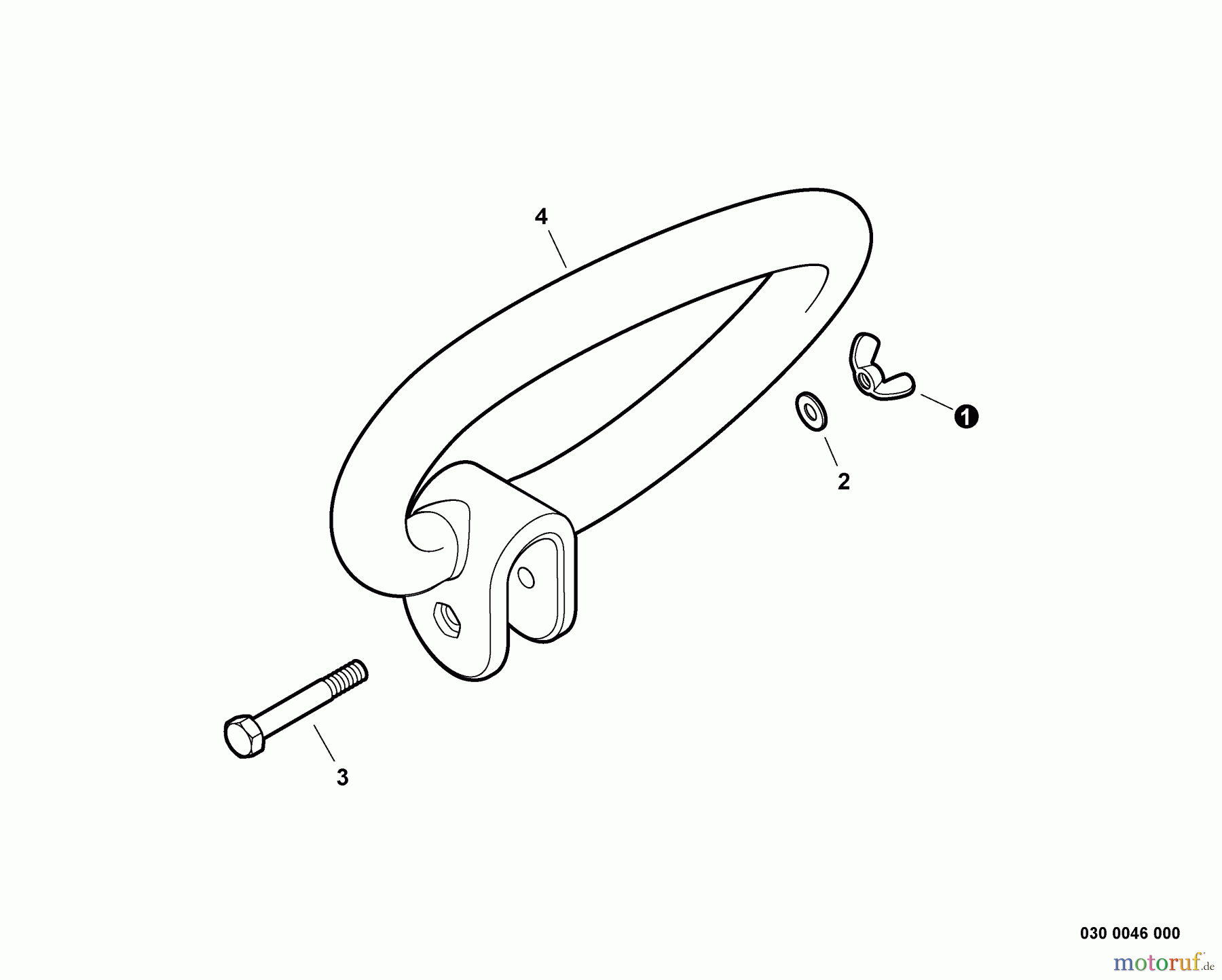 Echo Trimmer, Faden / Bürste GT-230 - Echo String Trimmer, S/N:S85712001001 - S85712999999 Front Handle