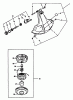 Echo GT-2400 - String Trimmer (Type 1E) Listas de piezas de repuesto y dibujos Shield, Gear Case, Line Head