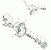 Echo SRM-2100 - String Trimmer (Type 1E) Listas de piezas de repuesto y dibujos Ignition, Fan Case