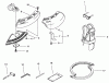 Echo SRM-2305 - String Trimmer, Listas de piezas de repuesto y dibujos Brushcutter (Part 5)
