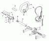 Echo SRM-250E - String Trimmer Listas de piezas de repuesto y dibujos Driveshaft, Handles, Left
