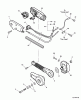 Echo PB-265LN - Blower/Vacuums, S/N: P35411001001 - P35411999999 Spareparts Hip Mount Throttle