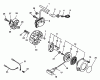 Echo SRM-3100 - String Trimmer (Type 2E) Listas de piezas de repuesto y dibujos Ignition, Starter, Clutch
