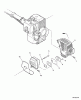 Echo SRM-311U - String Trimmer/Brush Cutter, S/N:02001001 - 02999999 Pièces détachées Exhaust