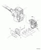 Echo SRM-311U - String Trimmer/Brush Cutter, S/N:09001001 - 09999999 Listas de piezas de repuesto y dibujos Exhaust
