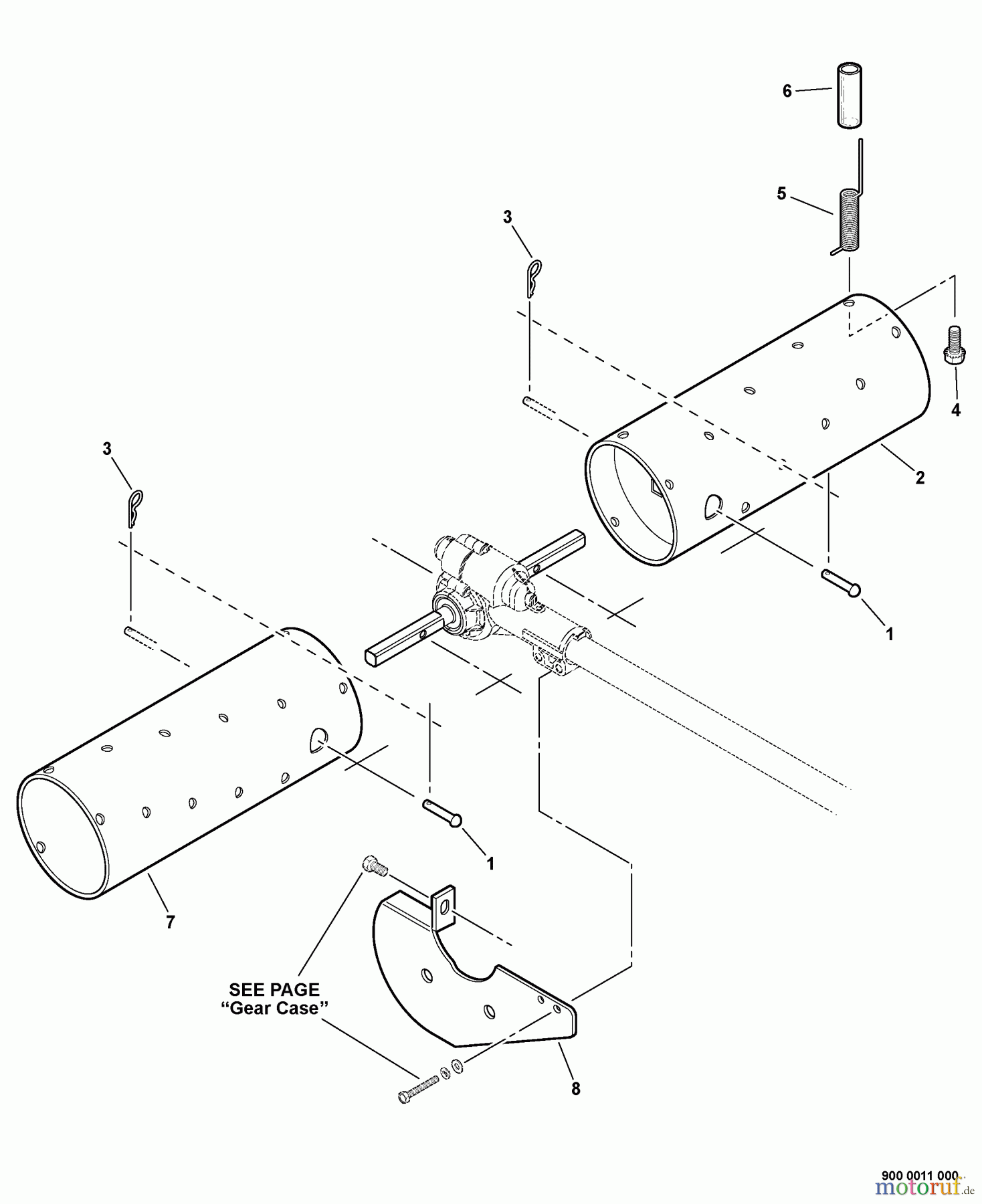  Echo Trimmer Zubehör 99944200560 - Echo ProThatch Attachment Thatching Drums