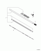 Echo 99944200475 - Edger Attachment Listas de piezas de repuesto y dibujos Main Pipe Assembly