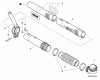 Echo PB-500H - Back Pack Blower, S/N: P31312001001 - P31312999999 Pièces détachées Posi-Loc Blower Tubes