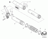 Echo PB-651H - Back Pack Blower, S/N: 06001001 - 06999999 Pièces détachées Blower Tubes
