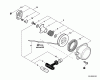 Echo PB-770T - Back Pack Blower, S/N: P03012001001 - P03012999999 Pièces détachées Starter