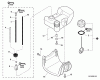 Echo SRM-231 - String Trimmer, S/N:02001001 - 02999999 Listas de piezas de repuesto y dibujos Fuel System