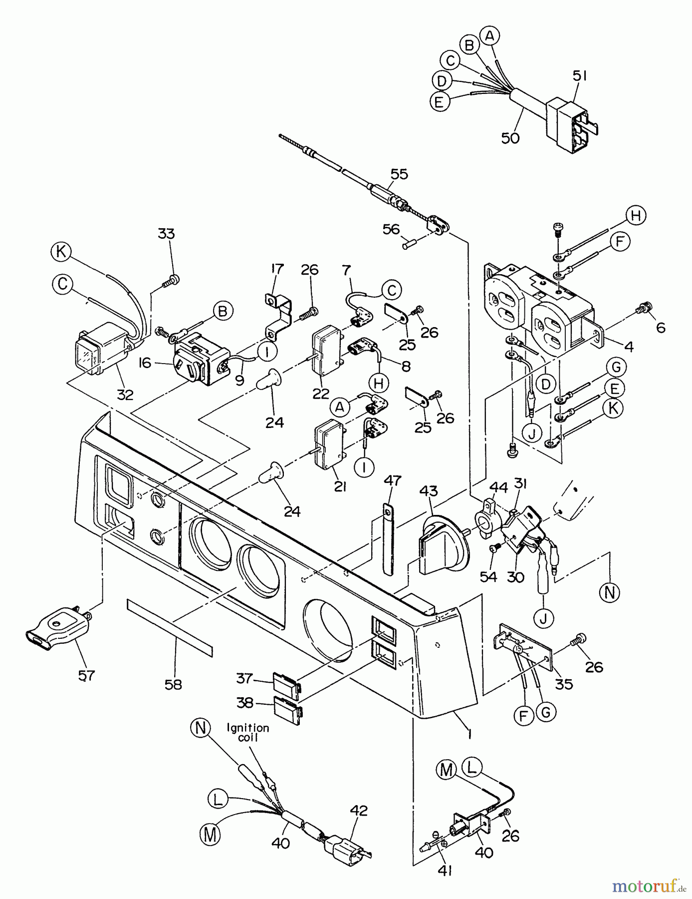 Echo Stromerzeuger EG-650 - Echo Portable Generator Electrical Panel