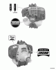 Echo HCA-261 - Hedge Trimmer, S/N: 02001001 - 02999999 Pièces détachées Labels