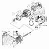 Echo HPP-1890 - Pressure Washer (1991 Models) Pièces détachées Crankcase, Crankshaft, Piston, Electric Motor, Switch