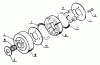 Echo CS-100 - Chainsaw Pièces détachées Clutch