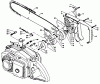 Echo CS-1001VL - Chainsaw Pièces détachées Clutch, Cutting Attachment
