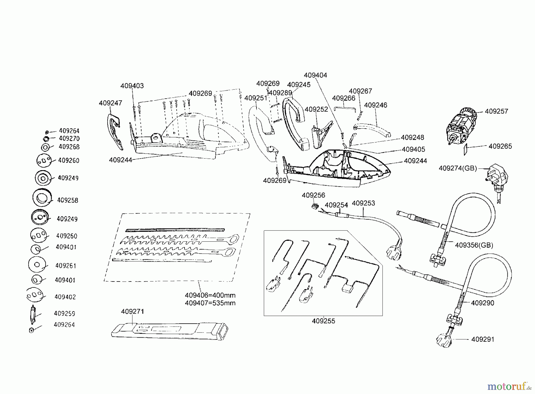  AL-KO Gartentechnik Heckenscheren He 501 S Seite 1