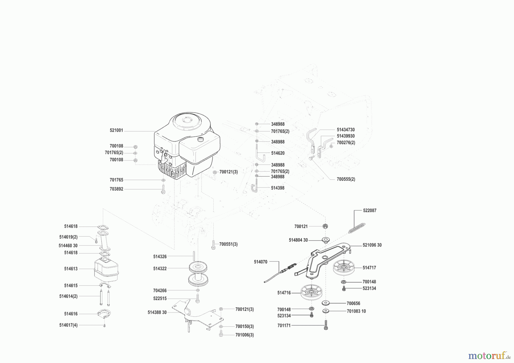 AL-KO Gartentechnik Rasentraktor T 10 vor 01/2001 Seite 4