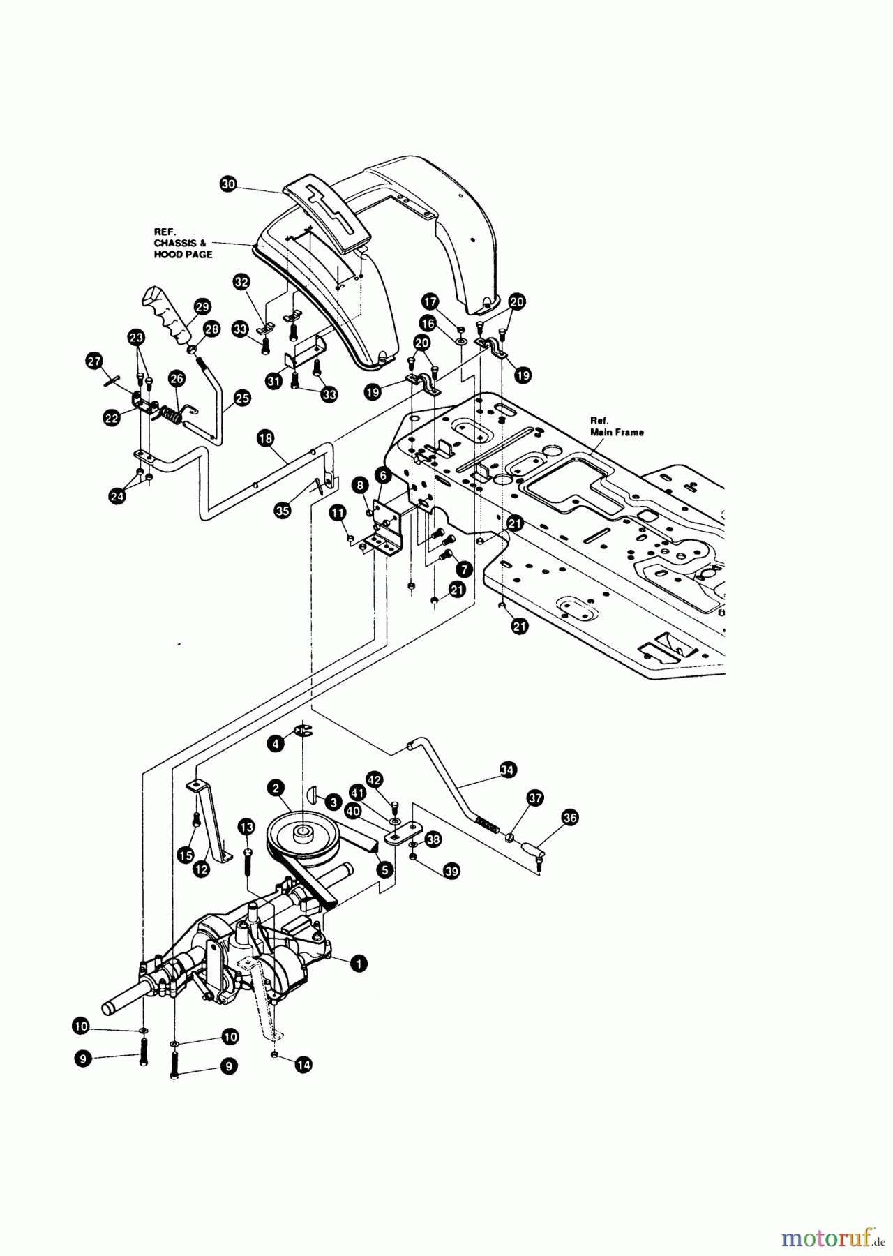  AL-KO Gartentechnik Rasentraktor T 12/80 SD 01/1995 - 01/1996 Seite 6