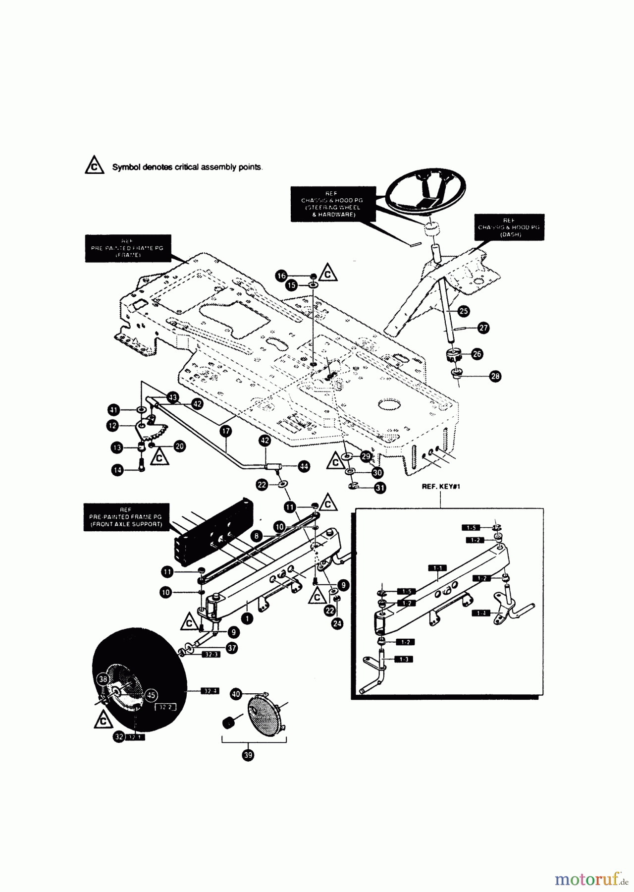  AL-KO Gartentechnik Rasentraktor T 18/110 SD ab 01/1996 Seite 5