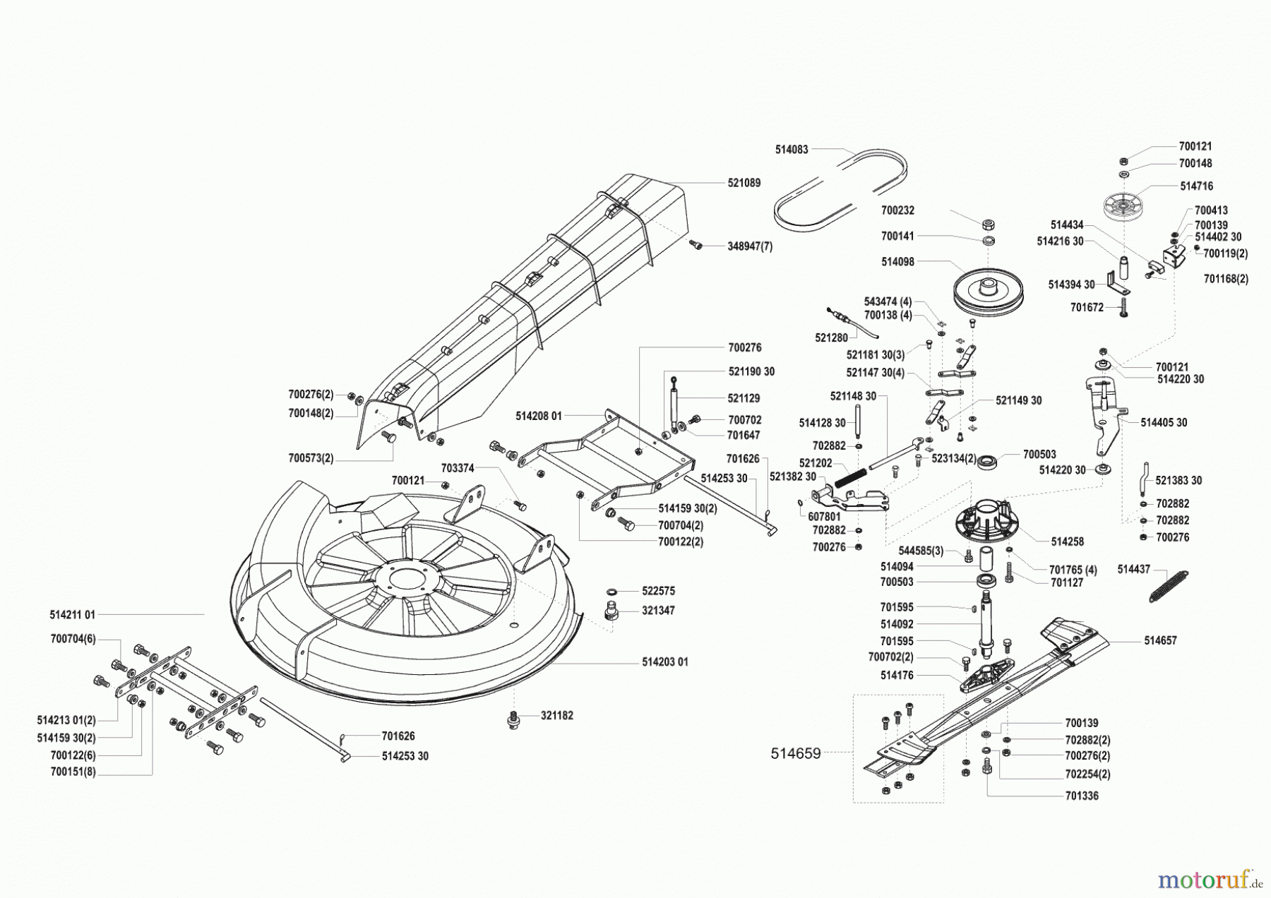  AL-KO Gartentechnik Rasentraktor T 10  ab 01/2001 Seite 5
