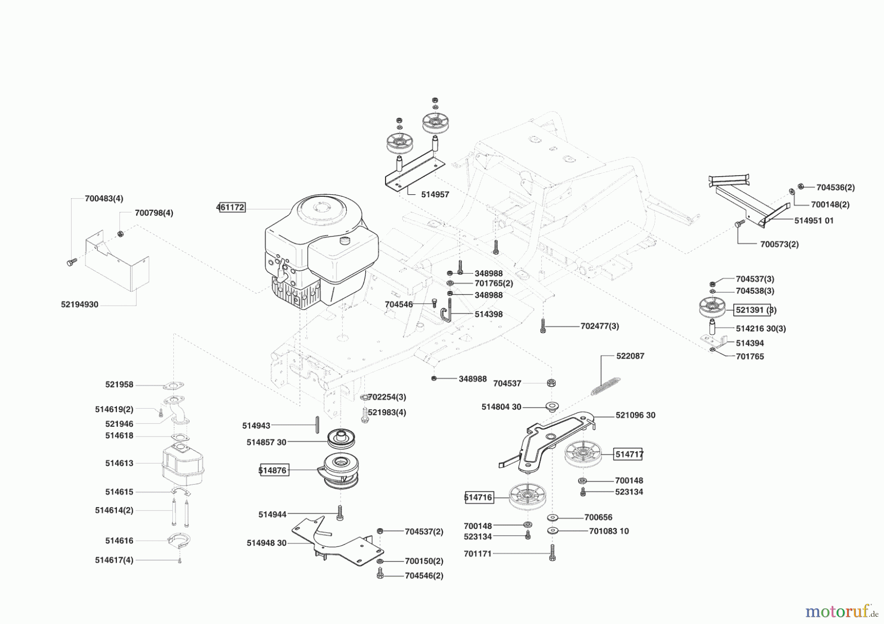  AL-KO Gartentechnik Rasentraktor Comfort T1500 Seite 4