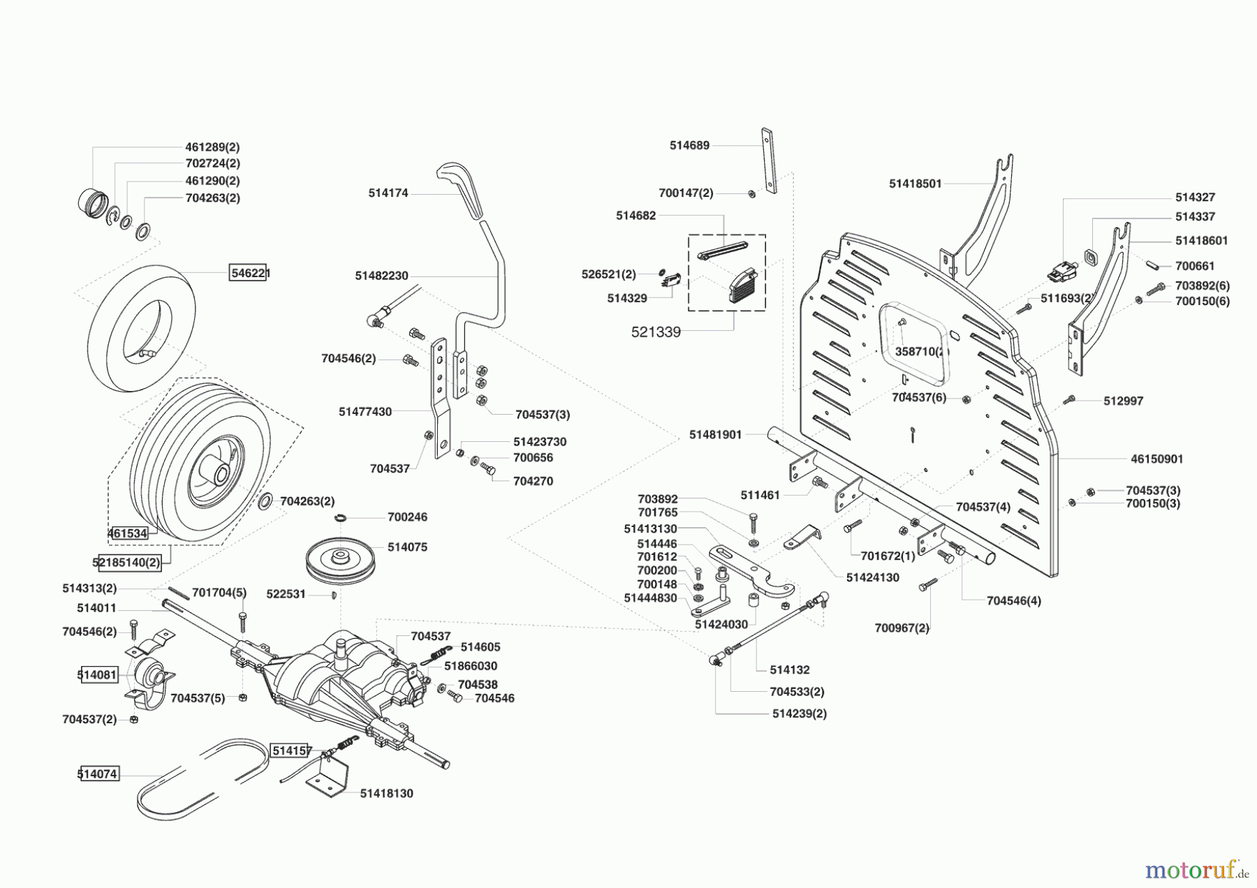  AL-KO Gartentechnik Rasentraktor T850 Seite 3