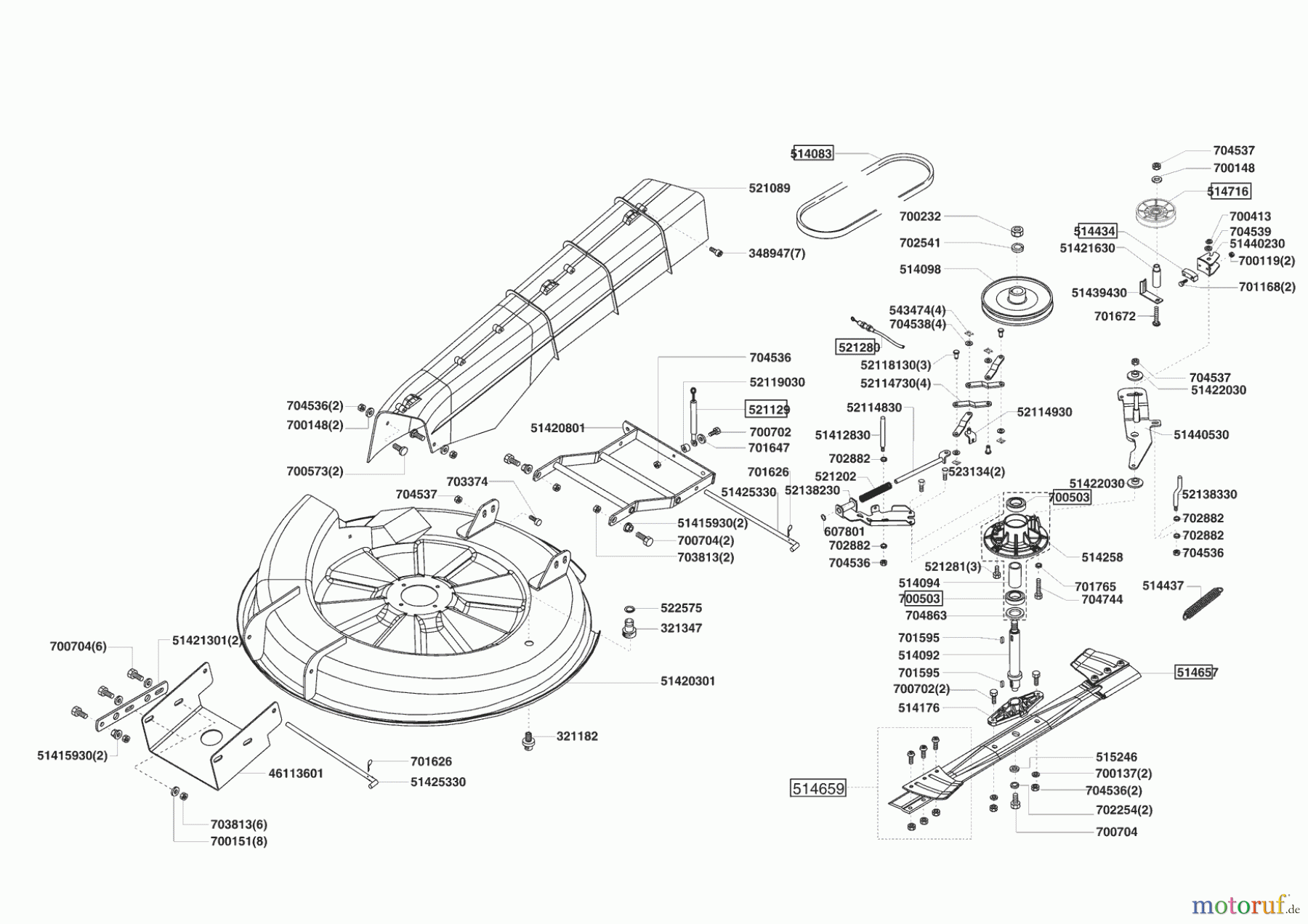  AL-KO Gartentechnik Rasentraktor T850 Seite 5