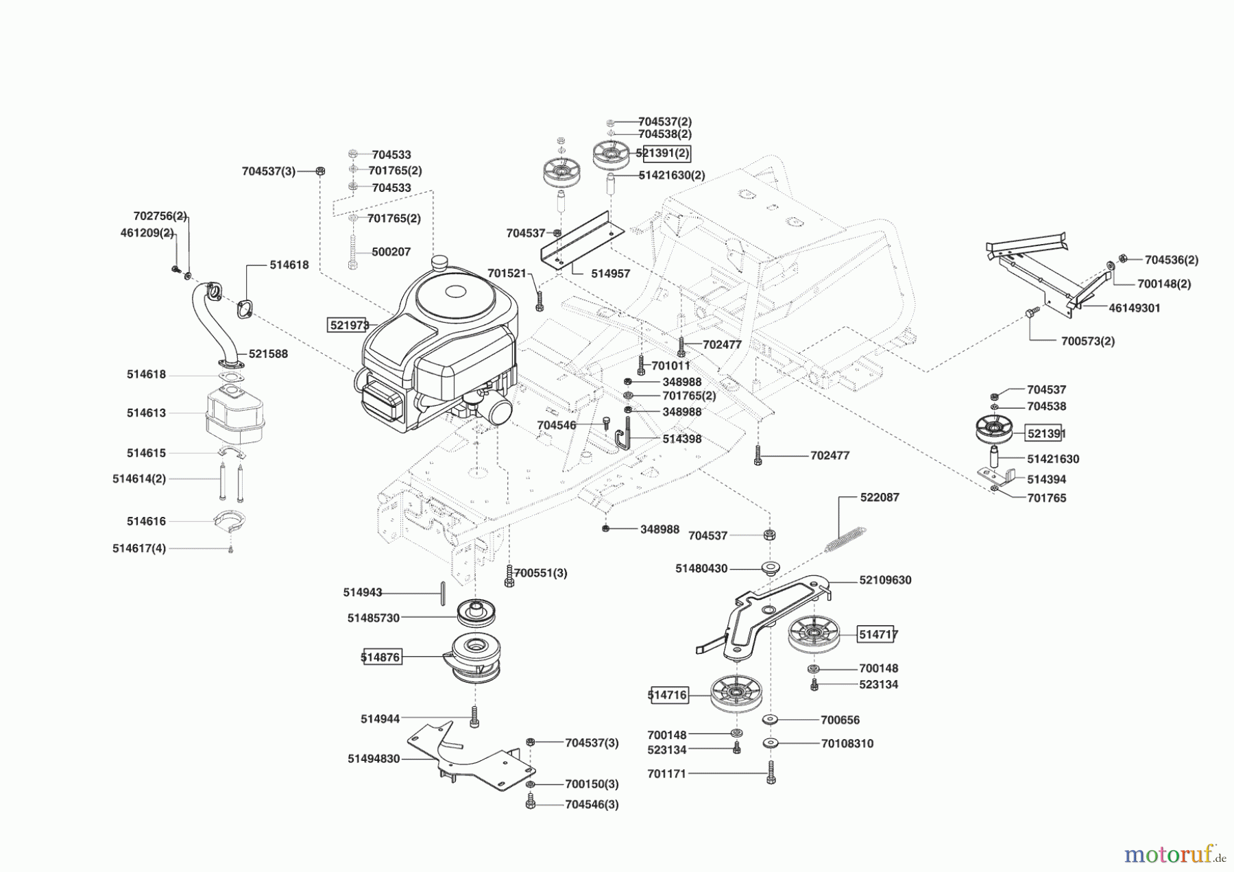  AL-KO Gartentechnik Rasentraktor T18-102 HDE EDEN PARC Seite 4