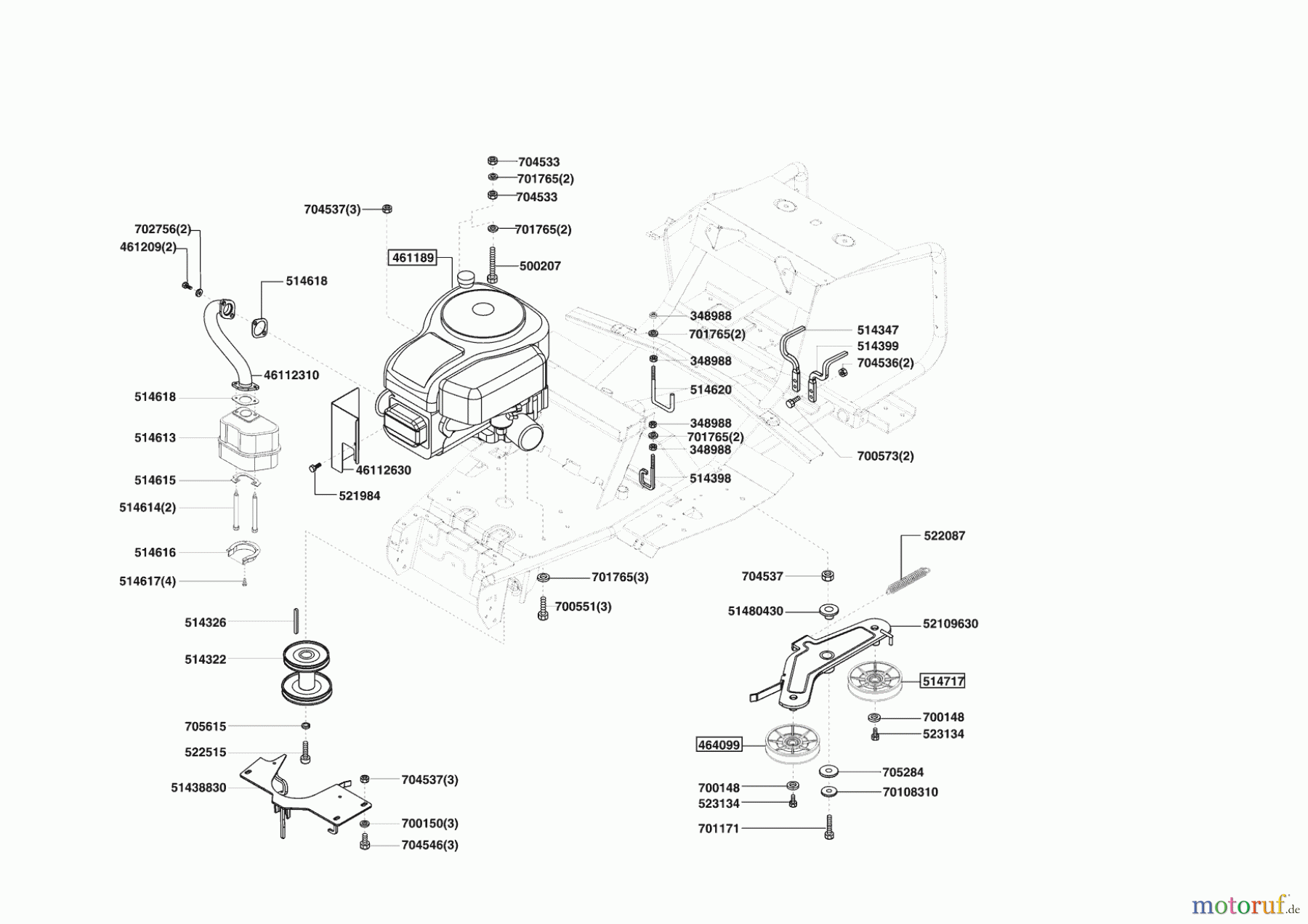  AL-KO Gartentechnik Rasentraktor T13-85 LUX HVC Seite 4