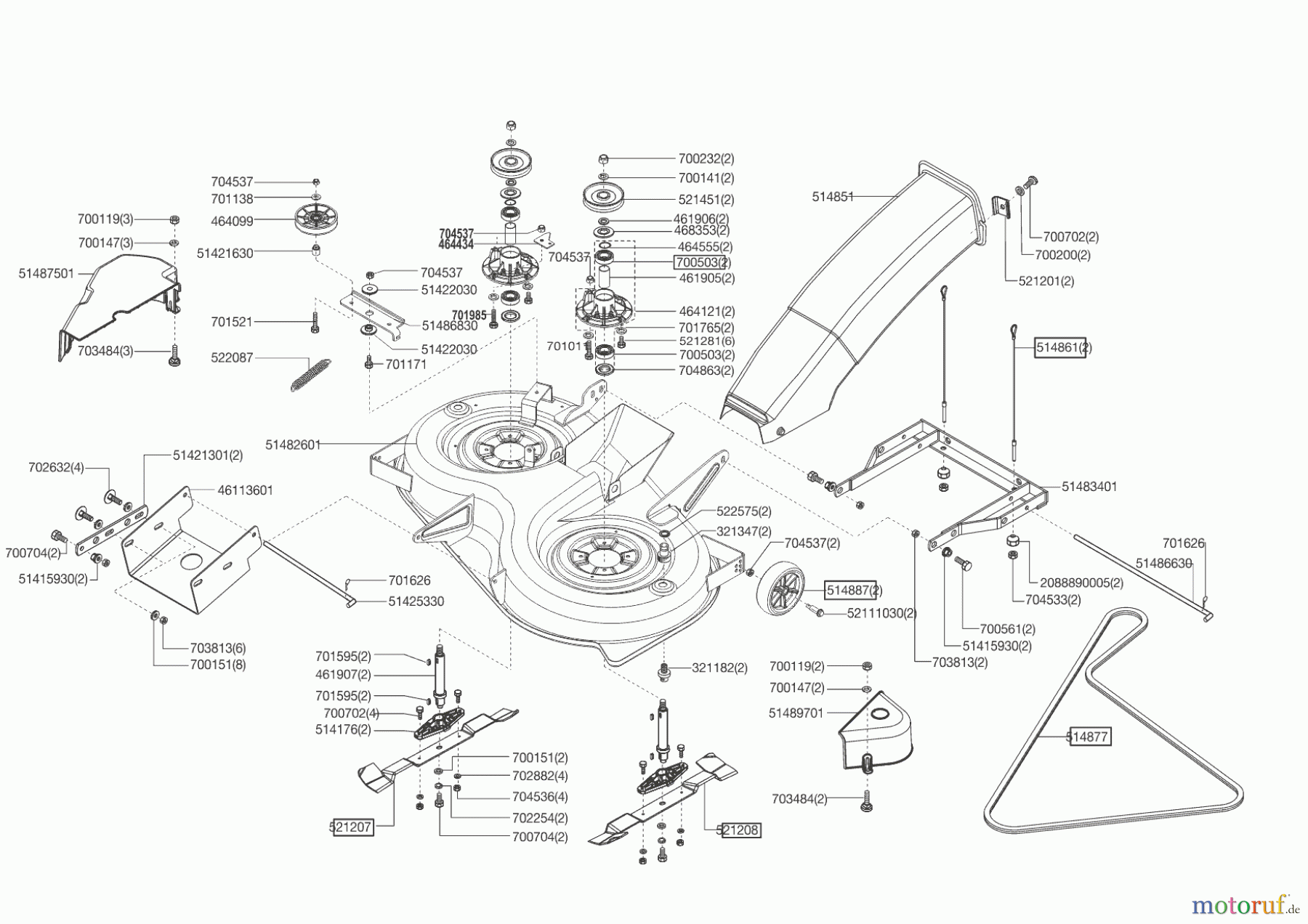  AL-KO Gartentechnik Rasentraktor T 20-102 HD Gulistan  02/2015 - 03/2015 Seite 5
