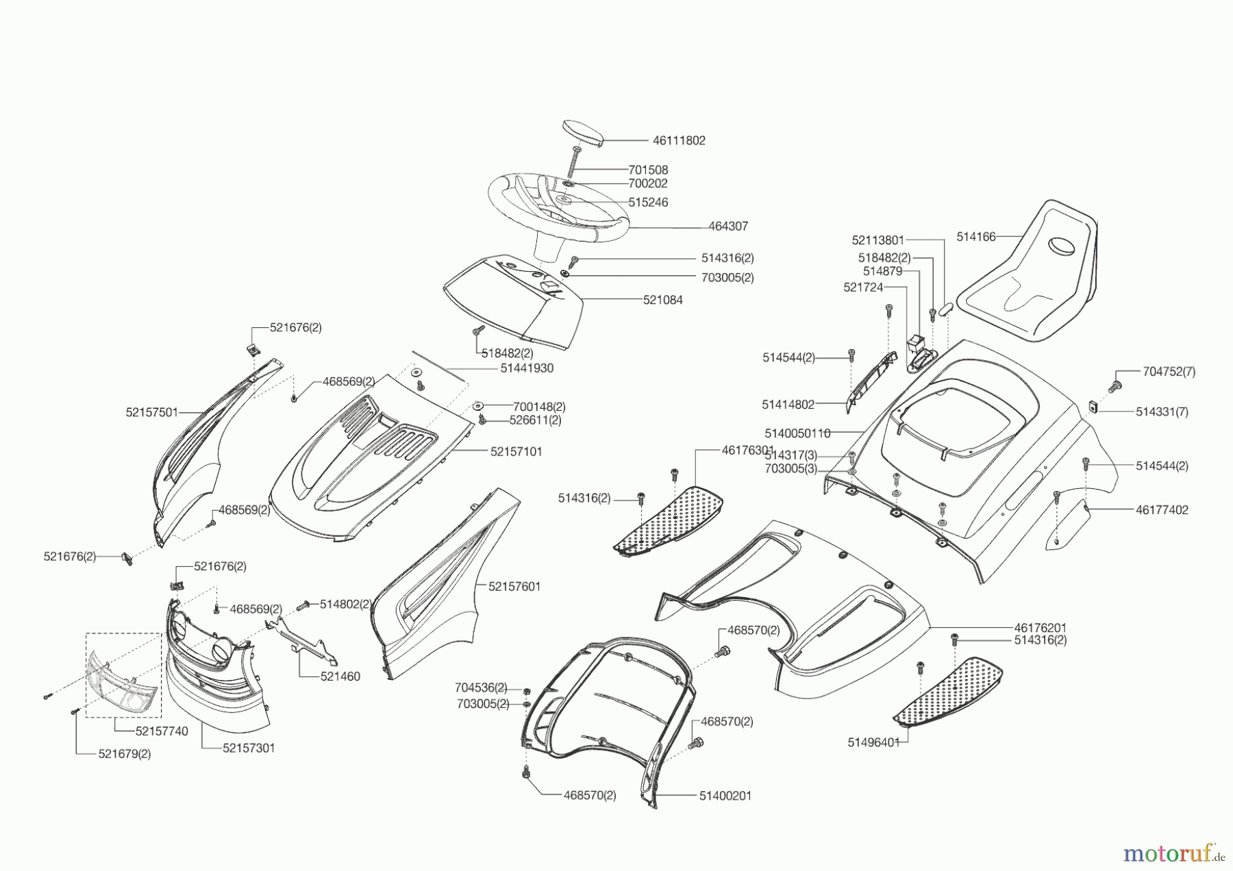  AL-KO Gartentechnik Rasentraktor Comfort T 954 HD-A  ab 03/2015 Seite 1