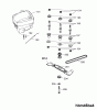 Wolf-Garten HBM 46 BA 4605008 Série A (2004) Pièces détachées Lame, Moyeu de lame, Moteur