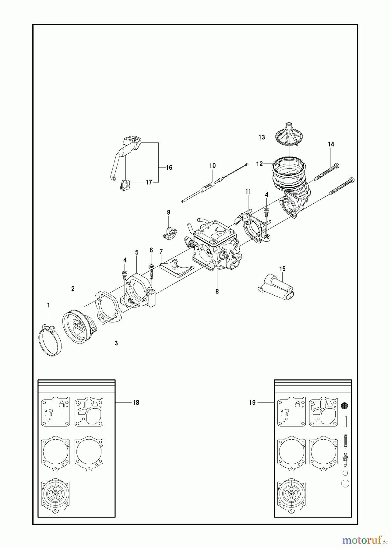  Trennschneider, Cut-Off K970 II, 2014-02 CARBURETOR