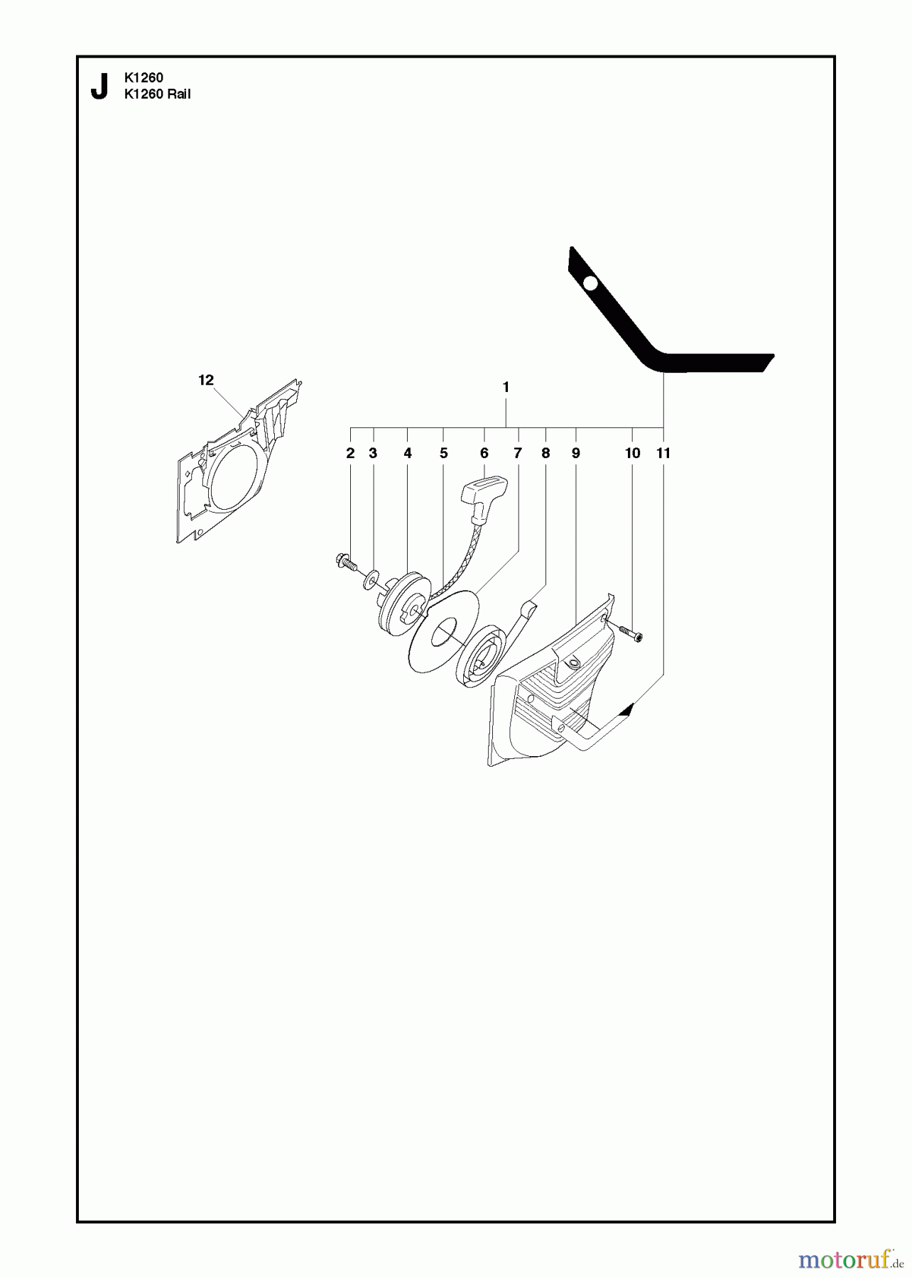  Trennschneider, Cut-Off K1260, 2010-10 STARTER