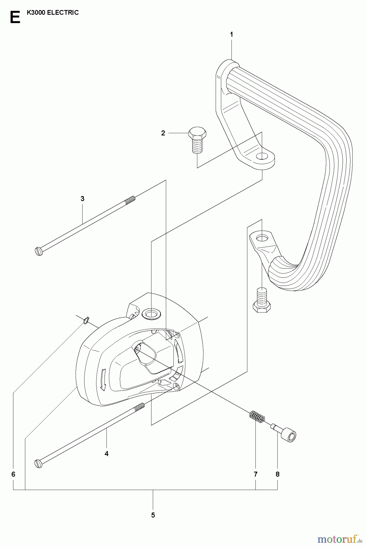  Trennschneider, Cut-Off K3000 Electric, 2007-01 GEAR HOUSING