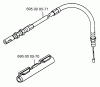 Husqvarna 145 BT - Backpack Blower (1997-05 & After) Ersatzteile Secondary Throttle Cable