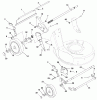 Husqvarna 580 RSW (601100022) - Walk-Behind Mower (2000-11 to 2001-05) Pièces détachées Wheels And Adjusters