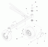 Husqvarna EZ 5426 BI (968999514) - Zero-Turn Mower (2006-06 & After) Spareparts Caster Assembly