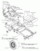 Husqvarna EZ 5424 BI (968999294) - Zero-Turn Mower (2006-02 & After) Pièces détachées Main Frame (Part 1)