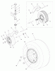 Husqvarna EZ 4824 (965880401) - Zero-Turn Mower (2009-01 & After) Listas de piezas de repuesto y dibujos Wheels And Tires