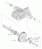 Husqvarna K 66 - Tuff Torq Transmission (2002-06 & After) Listas de piezas de repuesto y dibujos Differential (Upper)