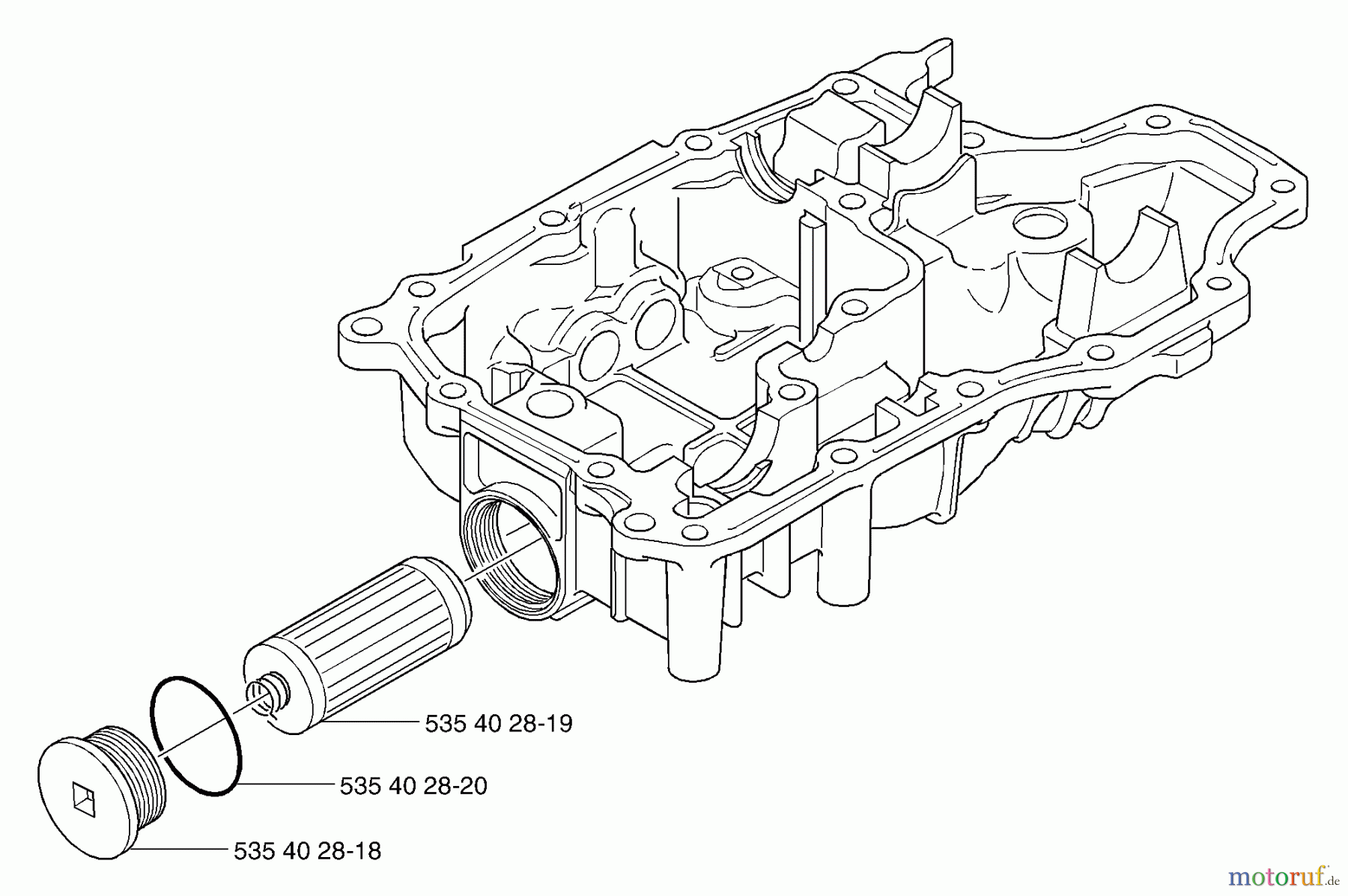  Husqvarna Motoren K 66 - Tuff Torq Transmission (2002-06 & After) Plug